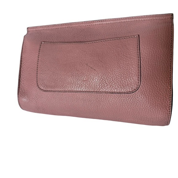 GUCCI Leather Bamboo Clutch Purse - Picture 3 of 14